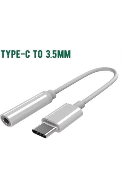 iPhone 15, Samsung Galaxy Xiaomi Redmi Süper Uyumlu Type-c Kulaklık Aparatı Dönüştürücü Çevirici Aux