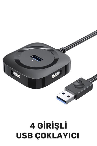 4 Girişli Usb Çoğaltıcı Usb Hub 4 Ports