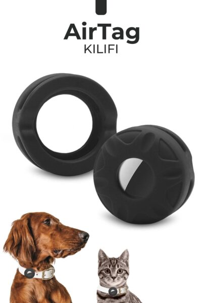 Airtag Uyumlu Silikon Kılıf Kedi Ve Köpek Tasmasına Takılabilir Yıkanabilir Yüksek Kalite