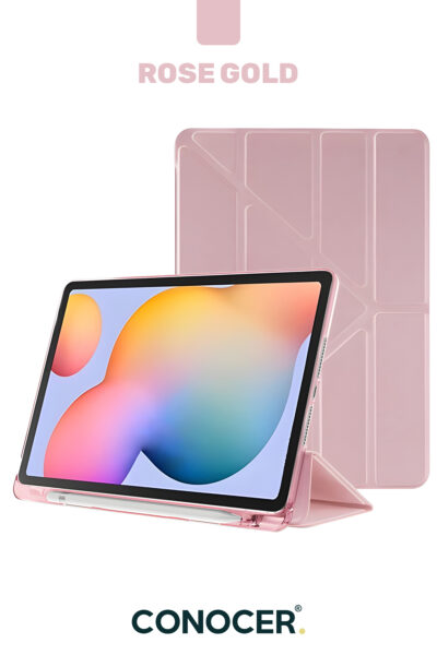 Samsung Galaxy Tab S6 Lite 2024 P610 P617 P620 10.4 Kalem Bölmeli Standlı Tablet Kılıfı